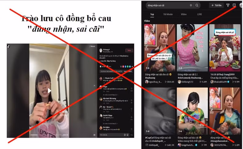 Nhiều thông tin độc hại trên TikTok đang tạo ra những trào lưu trong giới trẻ.