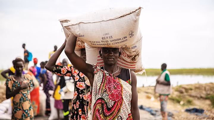 Người dân Sudan đang cần tới lương thực viện trợ từ các tổ chức quốc tế. Ảnh: UNITED NATIONS