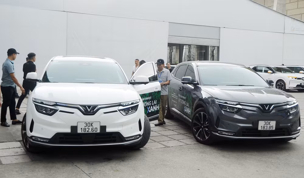 Xe điện đang được nhiều người quan tâm. Ảnh: NAM ANH