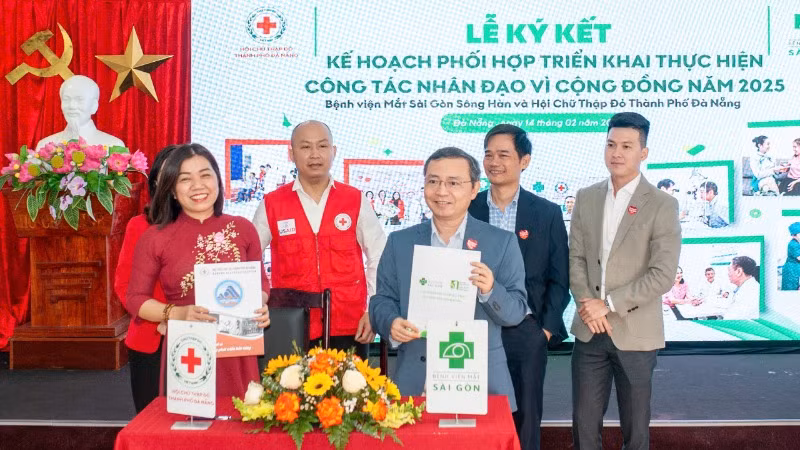 Lễ ký kết phối hợp triển khai thực hiện công tác nhân đạo vì cộng đồng năm 2025 trong sáng nay. Lễ ký kết phối hợp triển khai thực hiện công tác nhân đạo vì cộng đồng năm 2025 trong sáng nay.