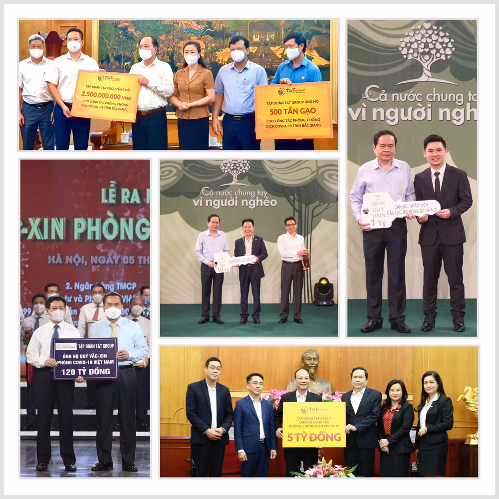 Tập đoàn T&T Group luôn là một trong những doanh nghiệp tiên phong trong các hoạt động thiện nguyện, xóa đói giảm nghèo. Tập đoàn T&T Group luôn là một trong những doanh nghiệp tiên phong trong các hoạt động thiện nguyện, xóa đói giảm nghèo.