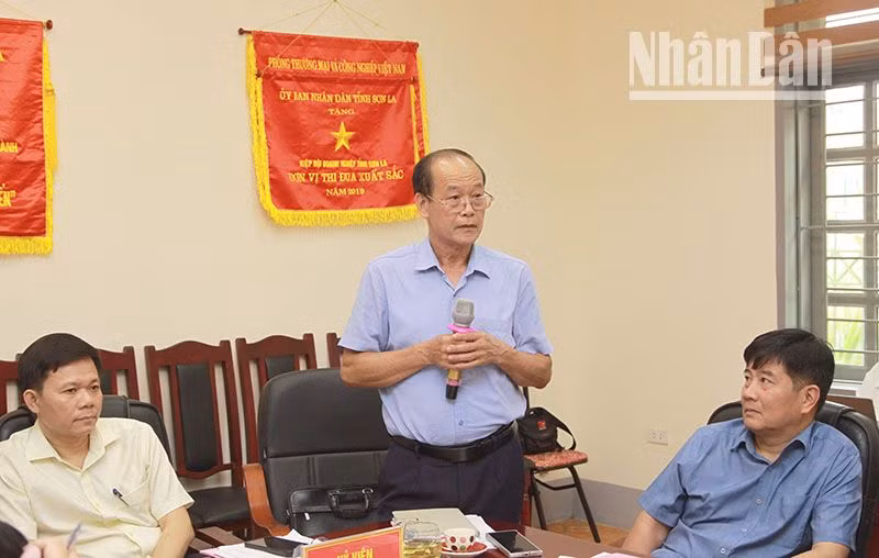 Đại diện Hội cà phê Sơn La mong muốn tỉnh Sơn La tiếp tục quan tâm, tạo điều kiện cho doanh nghiệp tỉnh nhà.