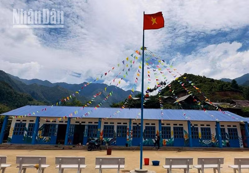 Khánh thành và bàn giao điểm trường đặc biệt khó khăn ở Sơn La ảnh 1 Khánh thành và bàn giao điểm trường đặc biệt khó khăn ở Sơn La ảnh 1