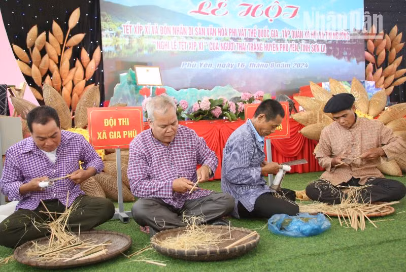 “Tết Xíp xí” ở Sơn La được công nhận là Di sản văn hóa phi vật thể quốc gia ảnh 6