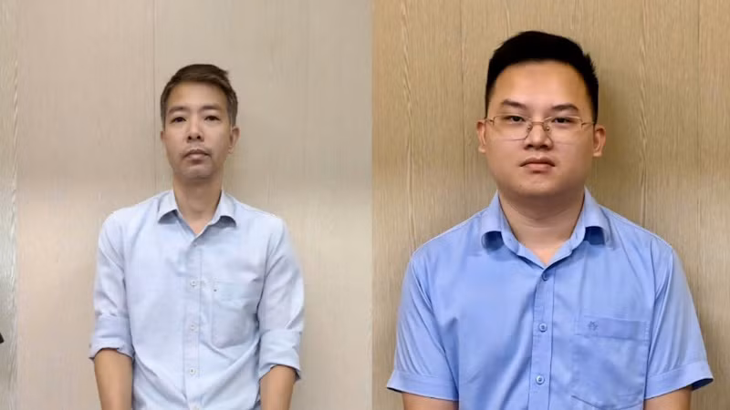 Các đối tượng bị khởi tố. Các đối tượng bị khởi tố.