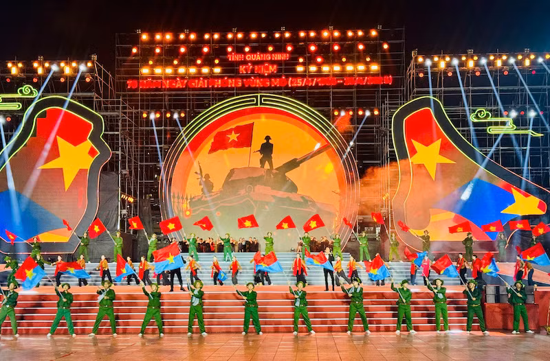Chương trình nghệ thuật đặc sắc tại lễ kỷ niệm 70 Ngày Giải phóng Vùng mỏ 25/4 (1955-2025).