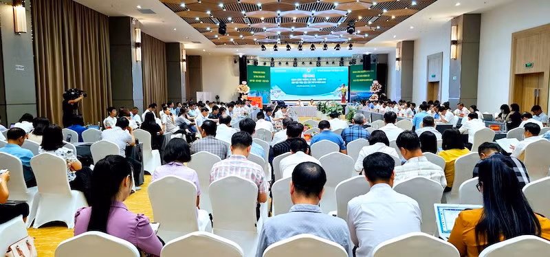 Quang cảnh Hội nghị ngành Công thương 28 tỉnh, thành phố khu vực phía Bắc lần thứ 9, năm 2023.