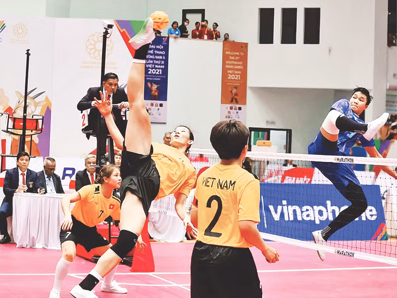 Cầu mây Việt Nam có nhiều khởi sắc những năm gần đây. Ảnh ITN