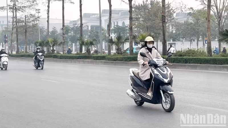 Miền bắc tiếp tục rét đậm, có nơi rét hại. (Ảnh: Đ.T)