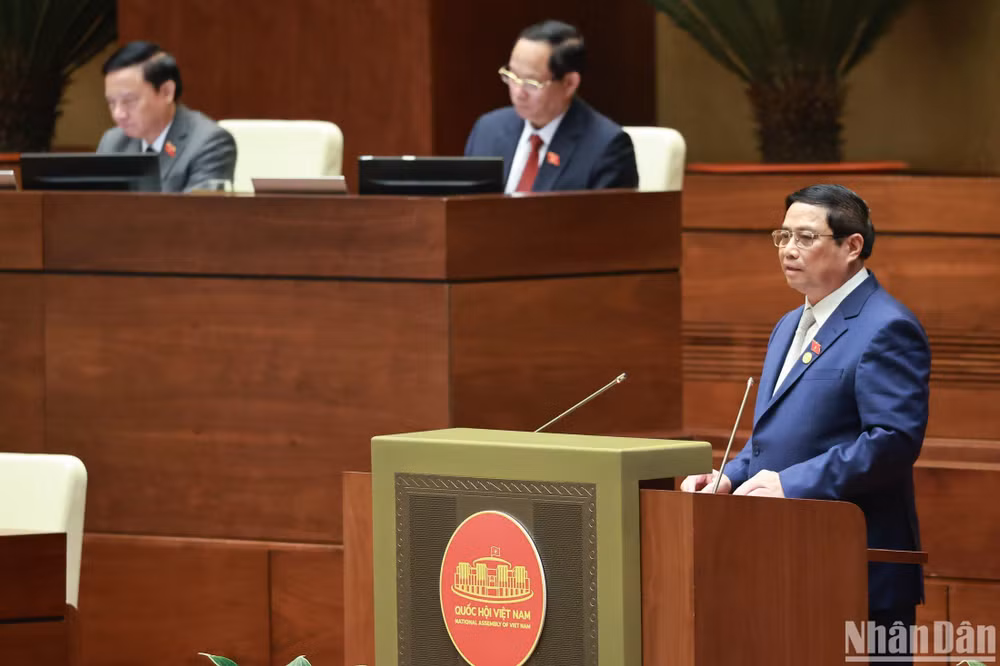 Thủ tướng cho biết, kinh tế-xã hội năm 2023 tiếp tục xu hướng phục hồi, tháng sau tích cực hơn tháng trước, quý sau cao hơn quý trước. (Ảnh: ĐĂNG KHOA) Thủ tướng cho biết, kinh tế-xã hội năm 2023 tiếp tục xu hướng phục hồi, tháng sau tích cực hơn tháng trước, quý sau cao hơn quý trước. (Ảnh: ĐĂNG KHOA)
