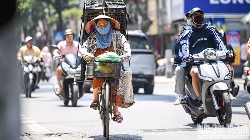 Trong điều kiện El Nino, dự báo nắng nóng có thể nhiều hơn và gay gắt hơn. (Ảnh: THÀNH ĐẠT)