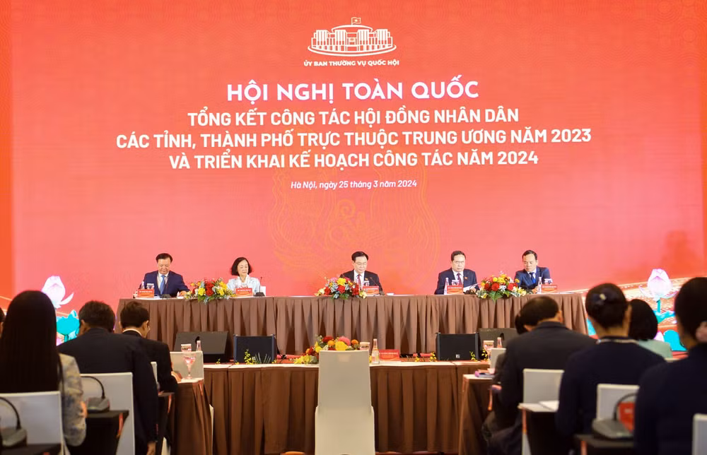 Quang cảnh hội nghị. (Ảnh: DUY LINH)