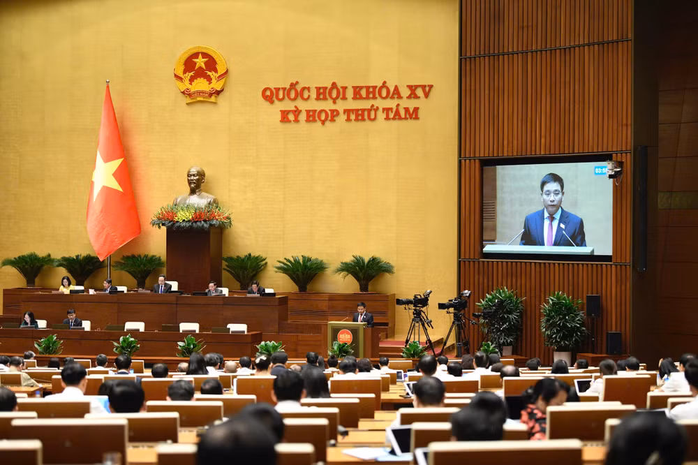 Quang cảnh phiên họp. (Ảnh: DUY LINH) Quang cảnh phiên họp. (Ảnh: DUY LINH)