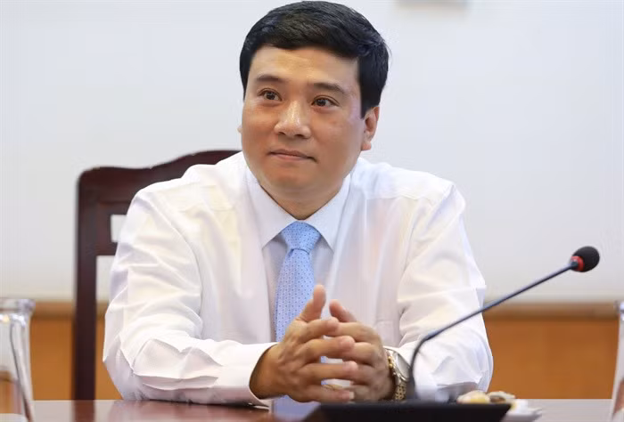 Ông Nguyễn Thái Bình, Phó Giám đốc Nhà xuất bản Chính trị quốc gia Sự thật.