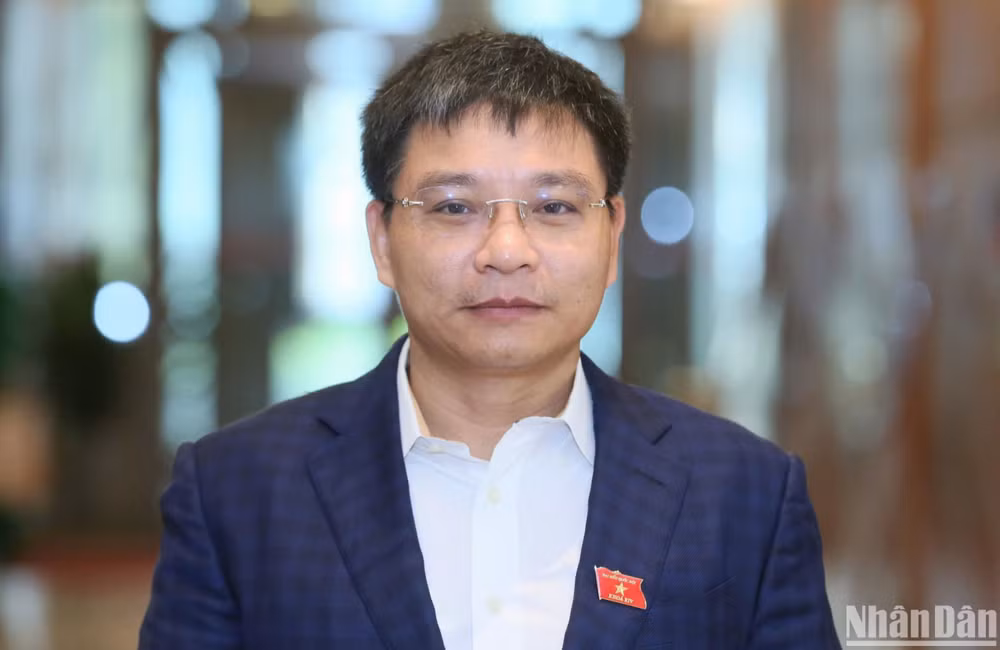 Bộ trưởng Tài chính Nguyễn Văn Thắng. (Ảnh: DUY LINH)