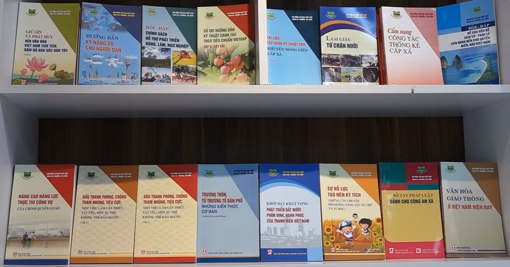 Đến nay, Đề án đã trang bị cho cơ sở xã, phường, thị trấn ở 63 tỉnh, thành phố trên cả nước gần 600 đầu sách, đĩa CD-ROM, CD Audio, với tổng số 14.408.340 bản in. Đến nay, Đề án đã trang bị cho cơ sở xã, phường, thị trấn ở 63 tỉnh, thành phố trên cả nước gần 600 đầu sách, đĩa CD-ROM, CD Audio, với tổng số 14.408.340 bản in.