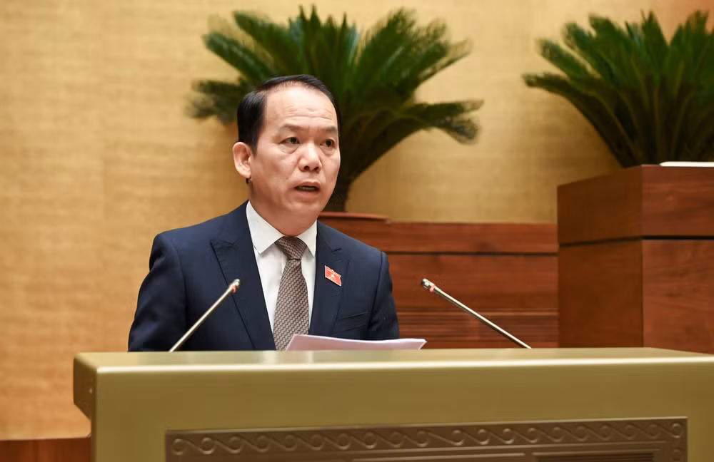 Chủ nhiệm Ủy ban Pháp luật và Tư pháp Hoàng Thanh Tùng. (Ảnh: BÙI GIANG) Chủ nhiệm Ủy ban Pháp luật và Tư pháp Hoàng Thanh Tùng. (Ảnh: BÙI GIANG)