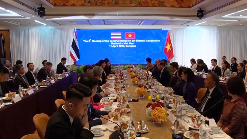 Kỳ họp lần 5 Ủy ban hỗn hợp về hợp tác song phương Việt Nam-Thái Lan.