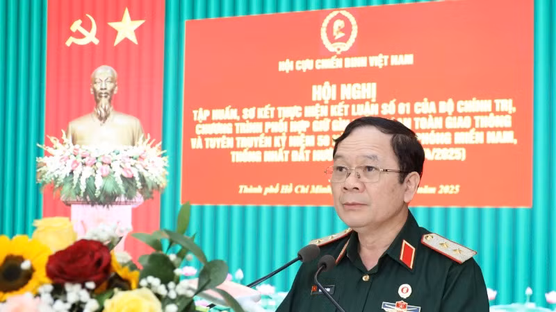 Trung tướng Khuất Việt Dũng, Phó Chủ tịch Hội CCB Việt Nam chủ trì Hội nghị