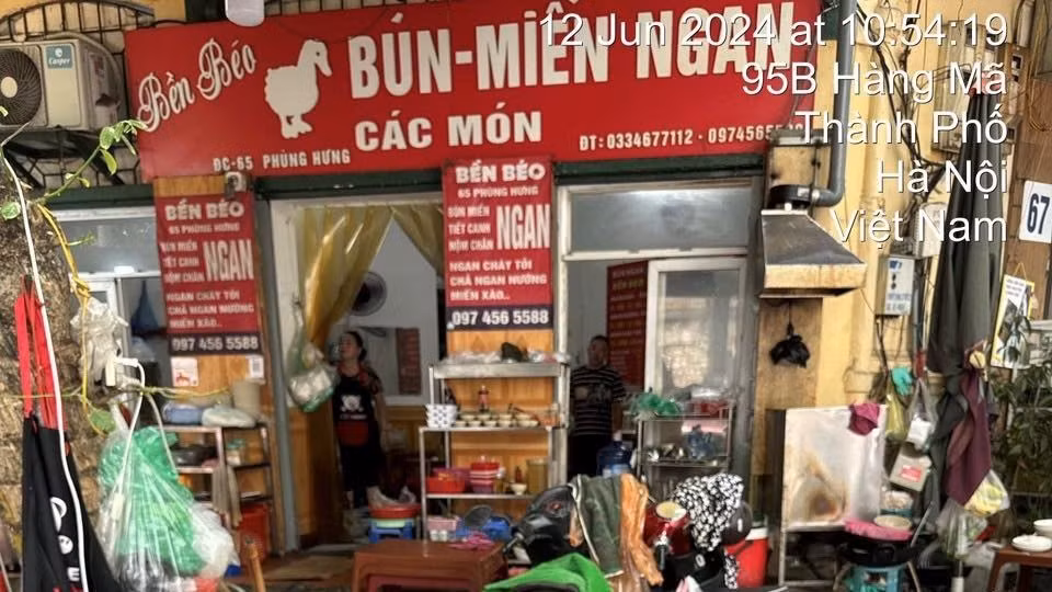Cơ sở kinh doanh số 65 phố Phùng Hưng. 