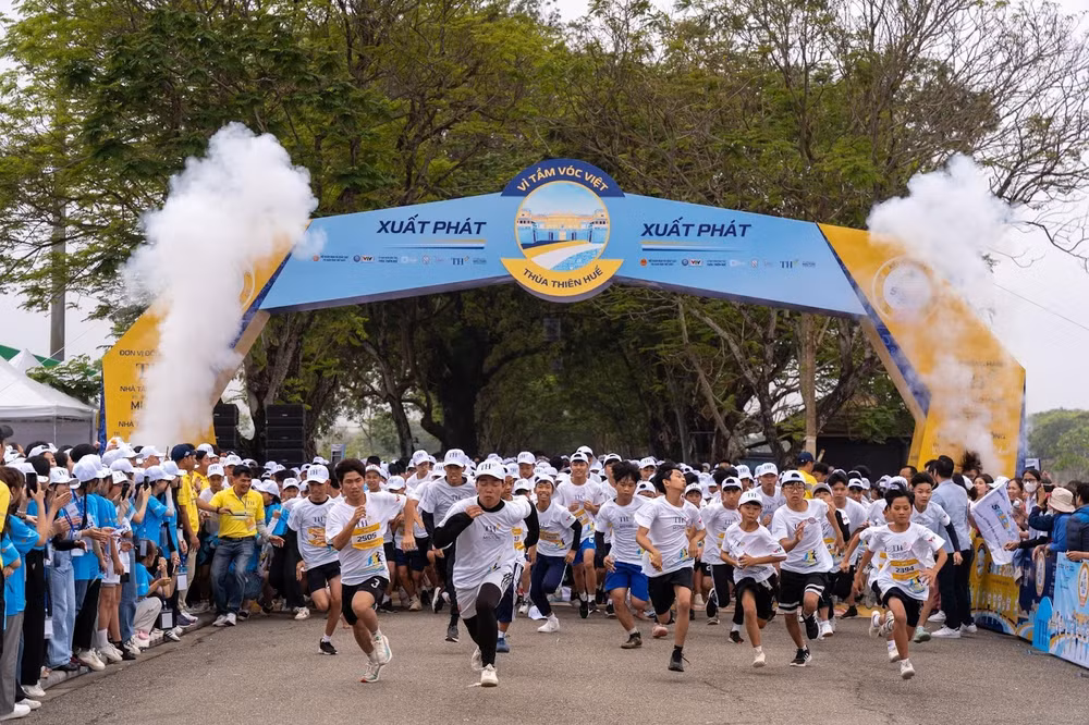 Các bạn học sinh, sinh viên hào hứng chinh phục S-Race Thừa Thiên Huế 2024 (Ảnh: S-Race)