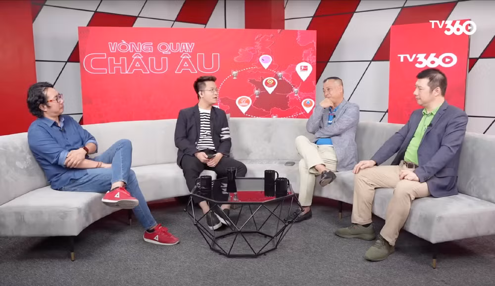 "Vòng Quay Châu Âu" với các bình luận viên kỳ cựu..
