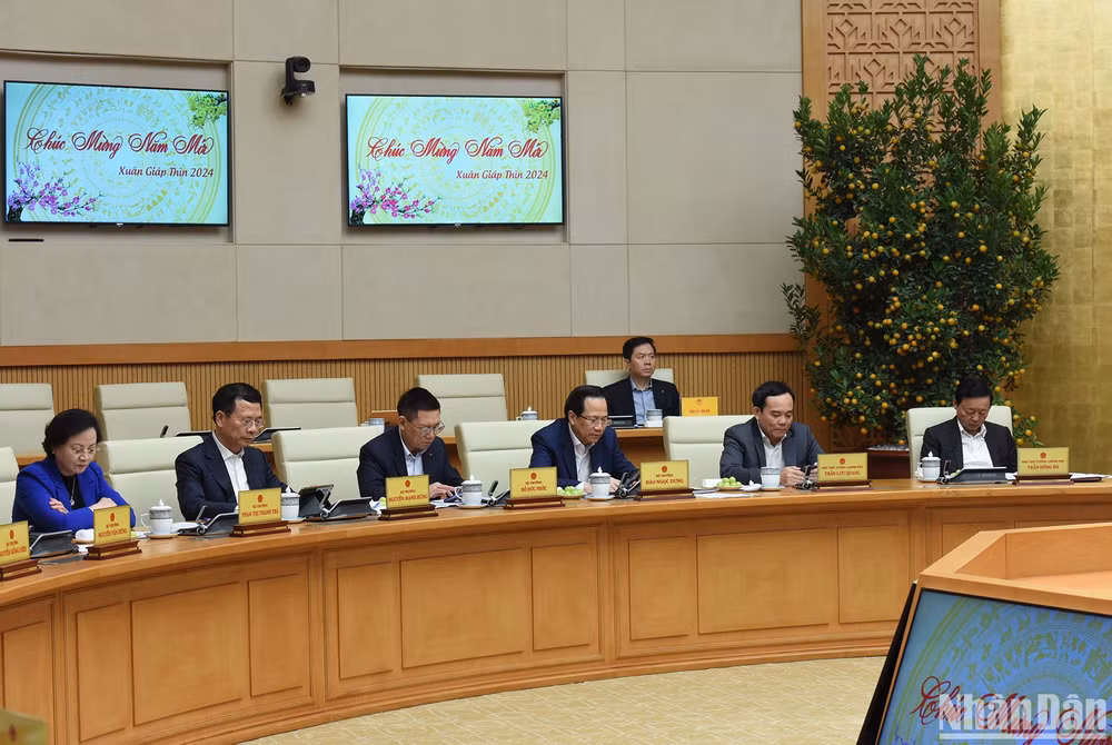 Đại diện lãnh đạo các Bộ Ban ngành tham dự. Ảnh: TRẦN HẢI Đại diện lãnh đạo các Bộ Ban ngành tham dự. Ảnh: TRẦN HẢI