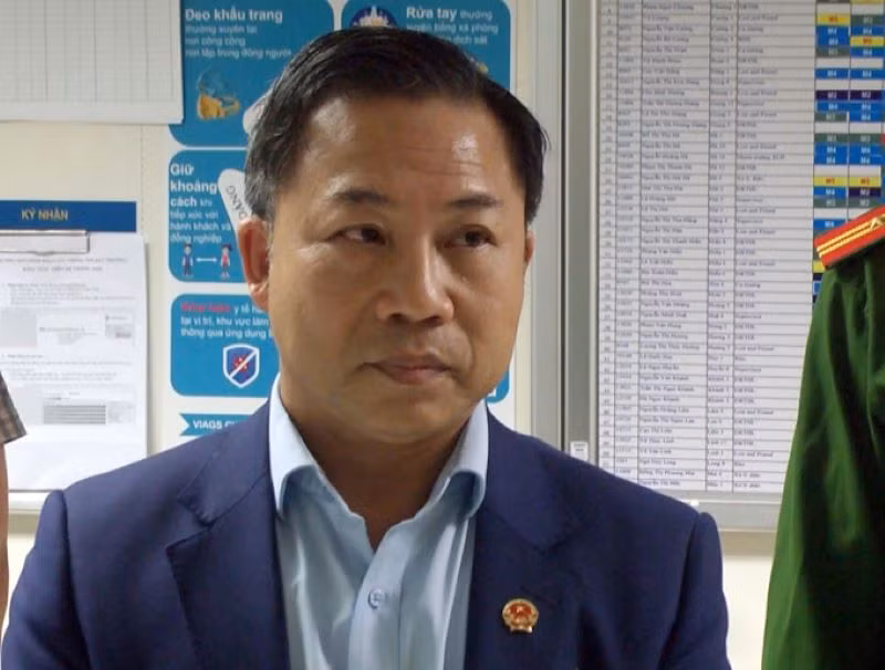 Ông Lưu Bình Nhưỡng khi bị bắt. (Ảnh Công an cung cấp)