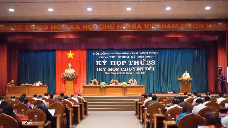 Toàn cảnh kỳ họp.