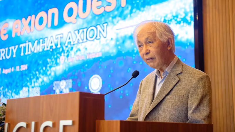 Giáo sư Trần Thanh Vân, Chủ tịch Hội Gặp gỡ Việt Nam phát biểu tại hội nghị. Giáo sư Trần Thanh Vân, Chủ tịch Hội Gặp gỡ Việt Nam phát biểu tại hội nghị.