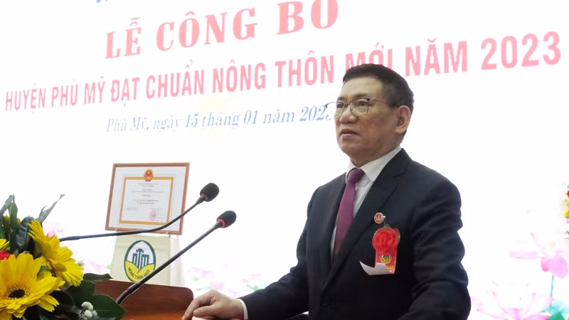 Phó Thủ tướng Chính Phủ Hồ Đức Phớc phát biểu tại buổi lễ. Phó Thủ tướng Chính Phủ Hồ Đức Phớc phát biểu tại buổi lễ.