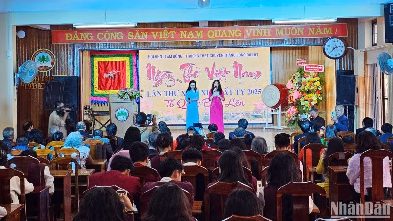 Quang cảnh Ngày thơ Việt Nam tại thành phố Đà Lạt, tỉnh Lâm Đồng.