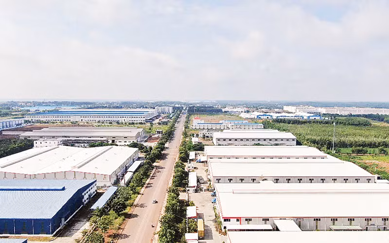 Khu công nghiệp Đồng Xoài III, xã Tiến Hưng, thành phố Đồng Xoài.