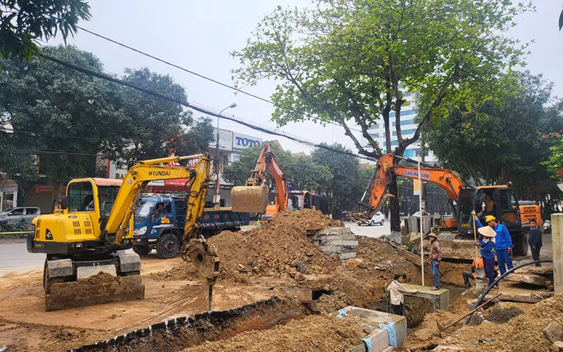 Thành phố Hà Tĩnh, tỉnh Hà Tĩnh tập trung nguồn lực đẩy nhanh tiến độ các dự án chỉnh trang đô thị.