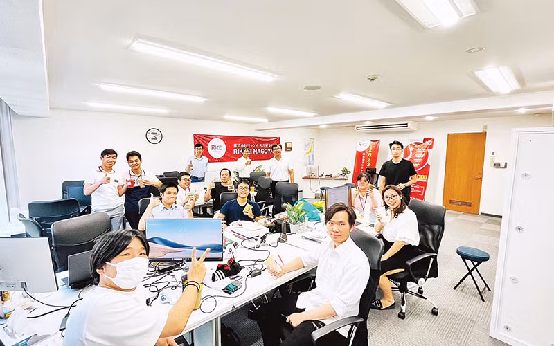 Nhiều doanh nghiệp xuất khẩu phần mềm Việt Nam tìm được cơ hội tại Nhật Bản. (Ảnh Rikkeisoft)