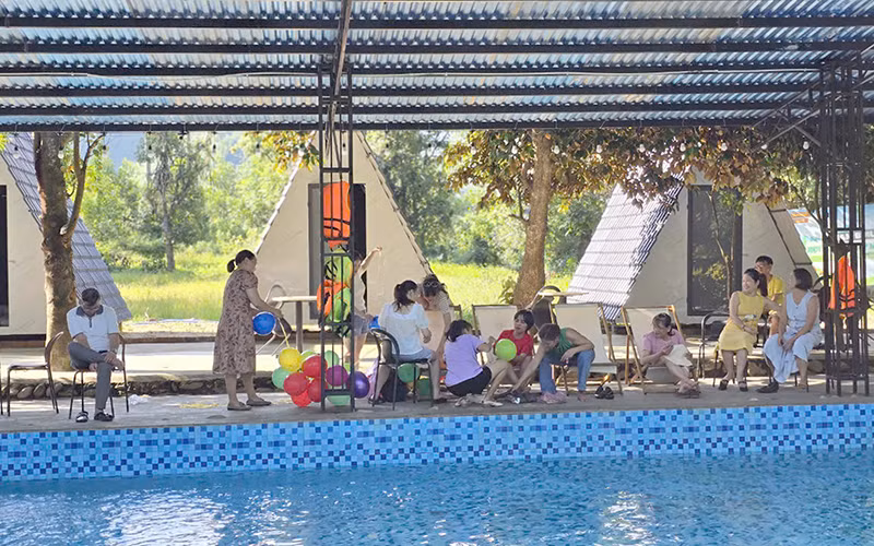 Tuấn Lê Glamping, điểm sáng về du lịch sinh thái kết hợp nông nghiệp, lâm nghiệp ở Hòa Vang, Đà Nẵng. 