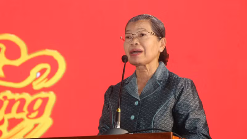 Cố vấn Tối cao trực tiếp của Quốc vương Campuchia, Phó Chủ tịch CPP, Chủ tịch Hội Hữu nghị Campuchia-Việt Nam Samdech Men Sam An. (Ảnh: Nguyễn Hiệp) Cố vấn Tối cao trực tiếp của Quốc vương Campuchia, Phó Chủ tịch CPP, Chủ tịch Hội Hữu nghị Campuchia-Việt Nam Samdech Men Sam An. (Ảnh: Nguyễn Hiệp)