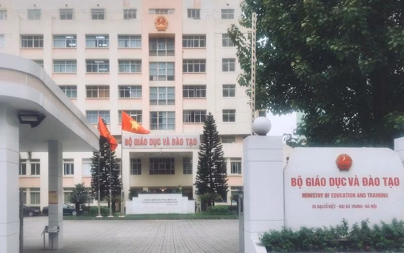 Bộ Giáo dục và Đào tạo. (Ảnh: THUỲ LINH)
