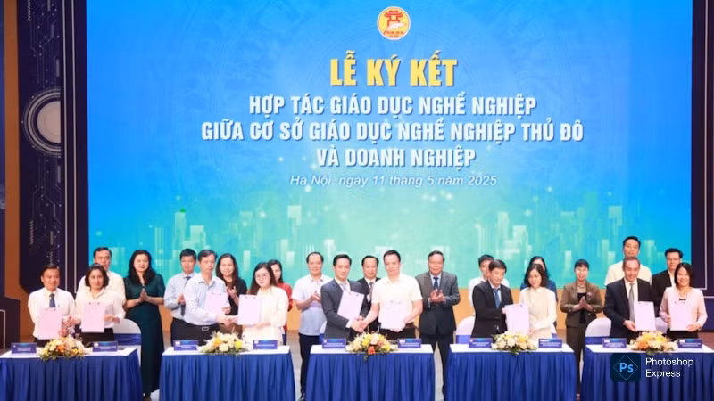 Ký kết hợp tác giáo dục nghề nghiệp.