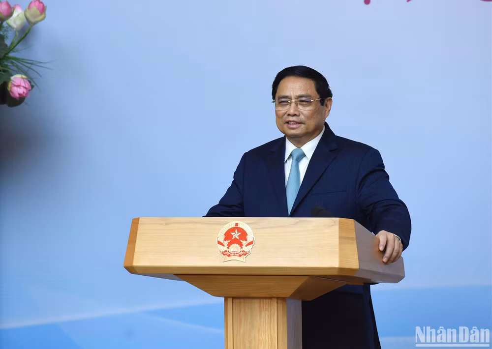 Thủ tướng phát biểu chỉ đạo hội nghị.