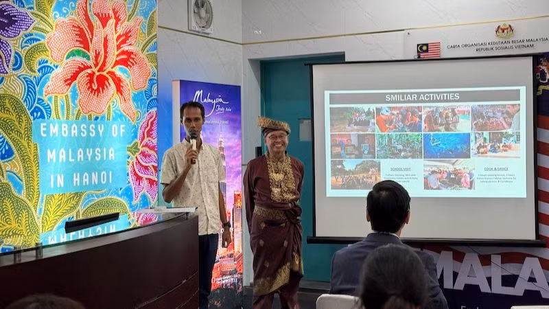 Giới thiệu các mô hình du lịch kết hợp giáo dục tại Malaysia. (Ảnh: TOURISM MALAYSIA)