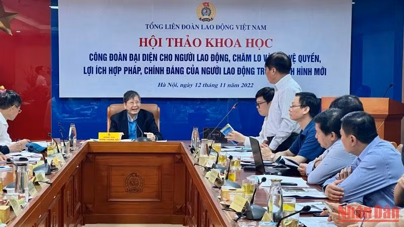 Quang cảnh hội thảo.