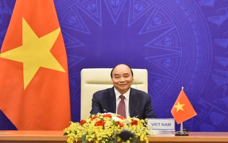 Chủ tịch nước Nguyễn Xuân Phúc. 