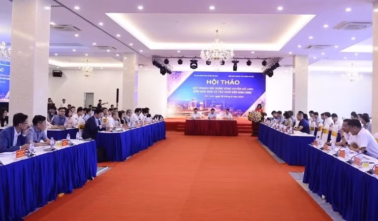 Quang cảnh buổi hội thảo.