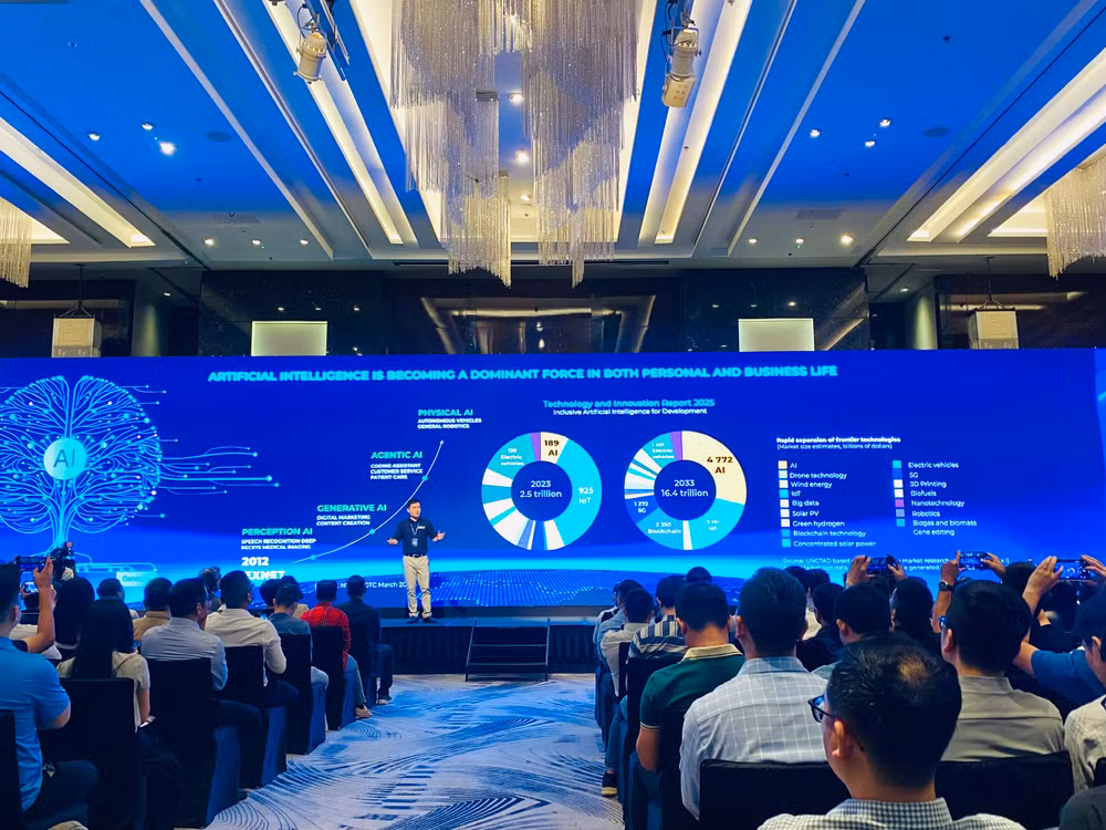 Ông Lê Bá Tân, Giám đốc Viettel IDC: “Quy mô thị trường trung tâm dữ liệu Việt Nam đang ở giai đoạn tăng trưởng tương đối cao”.