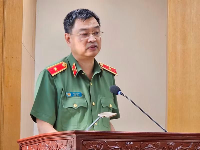 Lãnh đạo Công an tỉnh Thanh Hóa phát biểu kết luận Hội nghị. Lãnh đạo Công an tỉnh Thanh Hóa phát biểu kết luận Hội nghị.