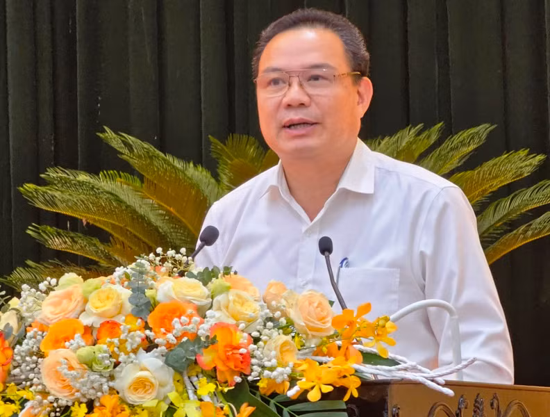 Thứ trưởng Lao động-Thương binh và Xã hội phát biểu tại Hội nghị