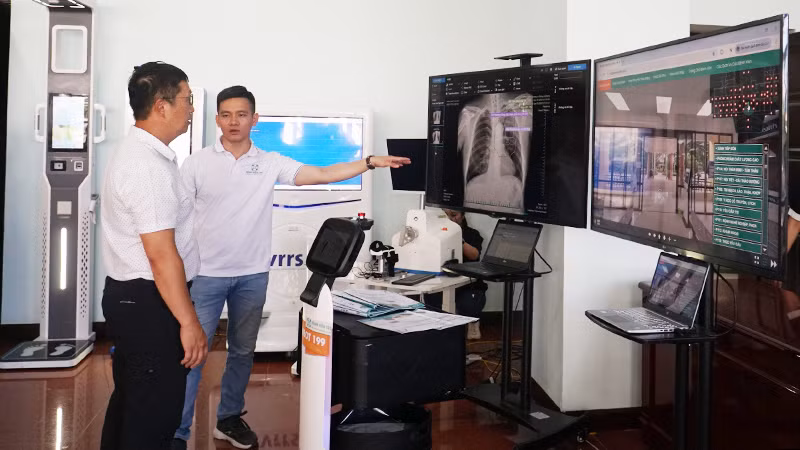 Trưng bày các giải pháp công nghệ của Đà Nẵng.