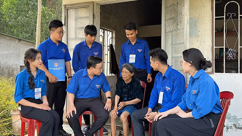 Mô hình "Chúng con luôn bên Mẹ" được duy trì thực hiện trong Tháng Thanh niên.