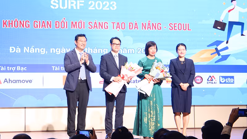 Không gian đổi mới sáng tạo Đà Nẵng-Seoul được ra mắt.